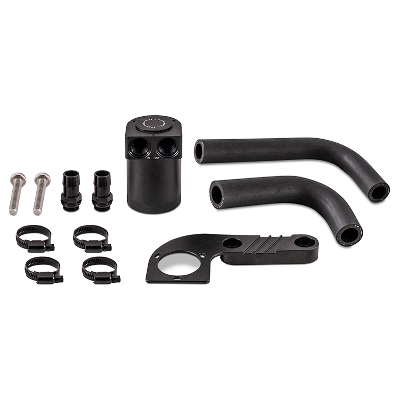 Mishimoto — Mishimoto 2015+ BMW F8X M3/M4 Baffled Oil Catch Can - Wrinkle Black
Oil Catch Can Kit - view 6